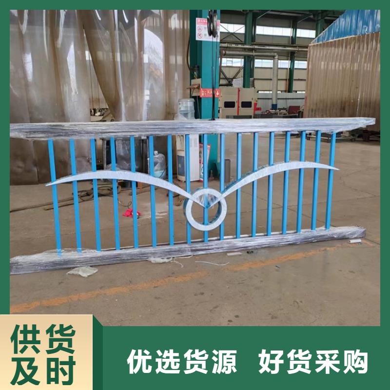 道路防撞护栏立柱质检合格出厂