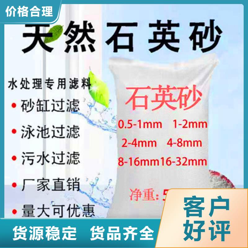 石英砂滤料出厂严格质检