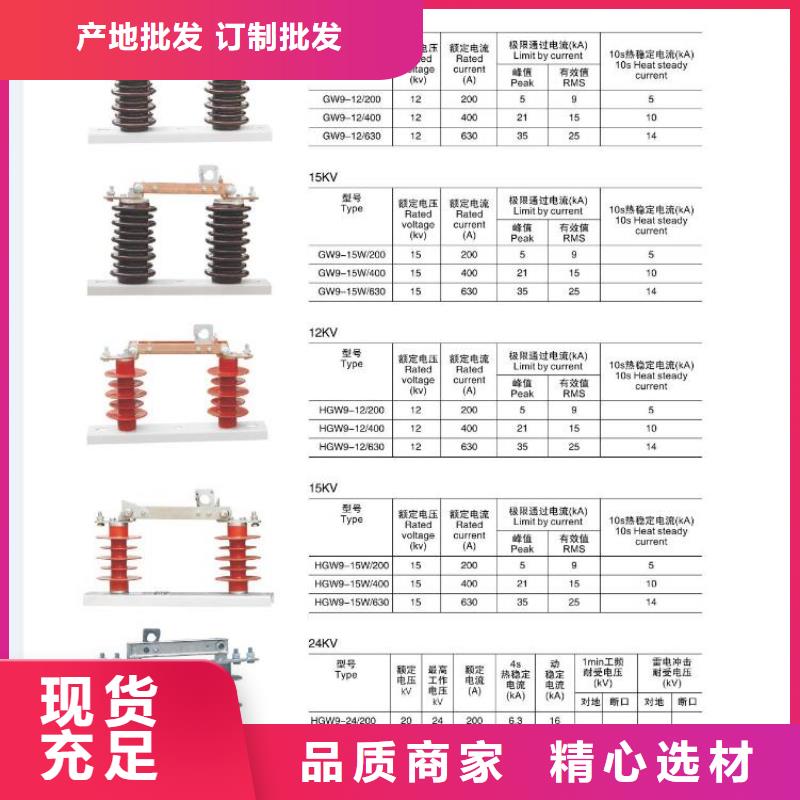 高压隔离开关一手货源源头厂家