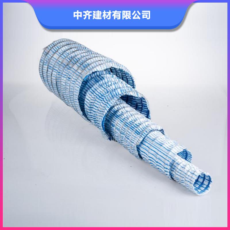 软式透水管【钢塑土工格栅】工艺精细质保长久