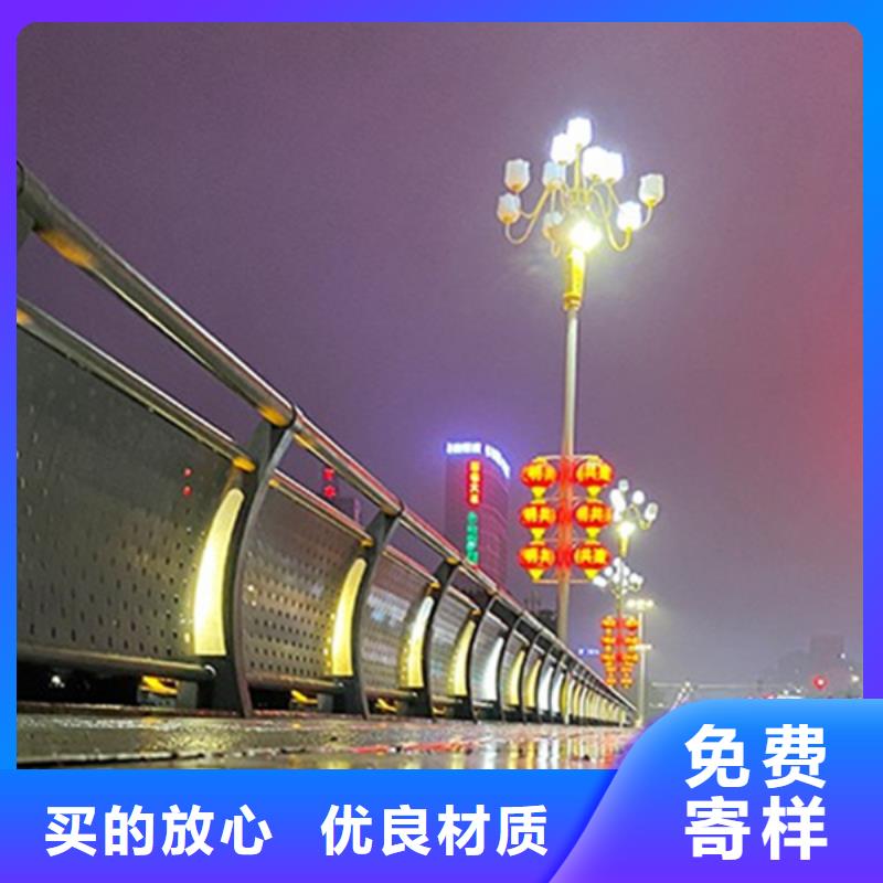灯光护栏【钢板立柱】多年厂家可靠