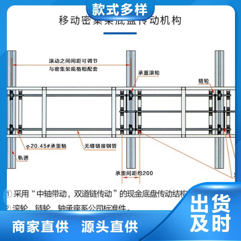 【手摇密集柜全自动文件柜品类齐全】