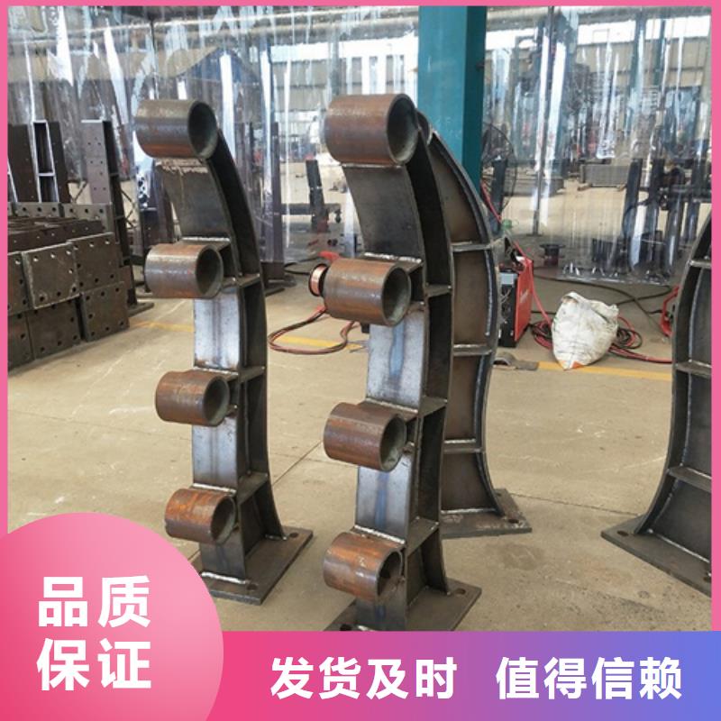 桥梁护栏热镀锌立柱保障