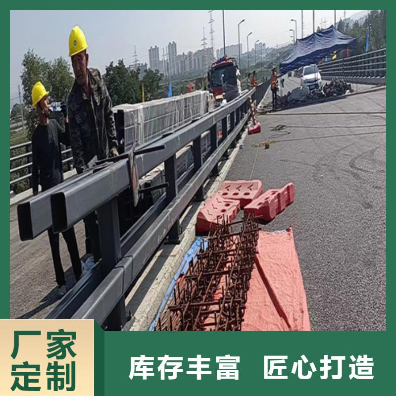河道护栏-外覆不锈钢复合管严格把控每一处细节