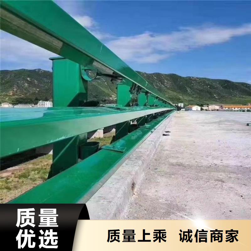 桥梁防撞护栏,钢板立柱买的放心