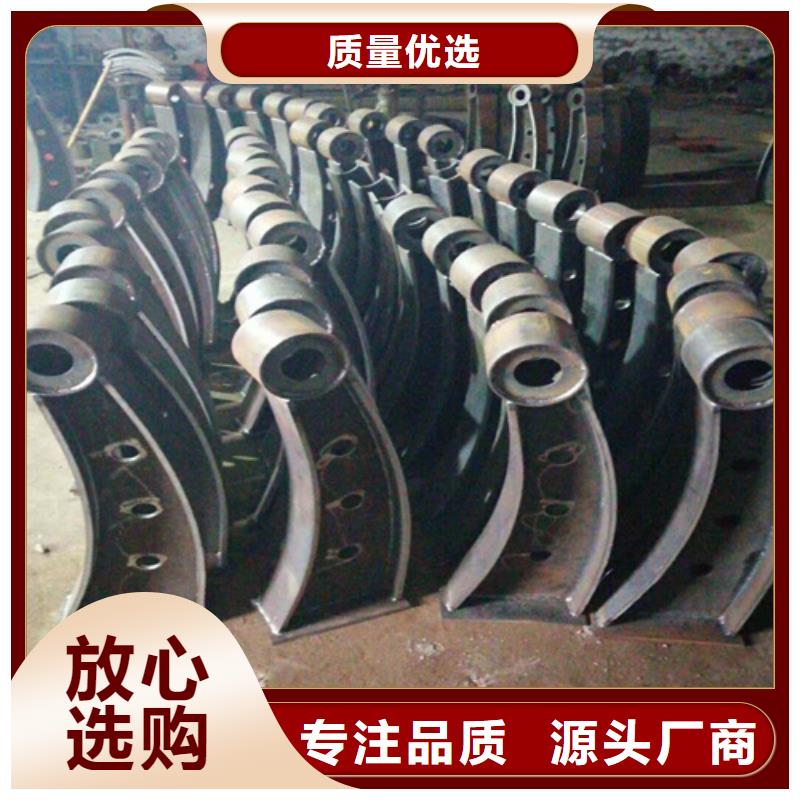 桥梁护栏立柱-不锈钢复合管栏杆用品质说话