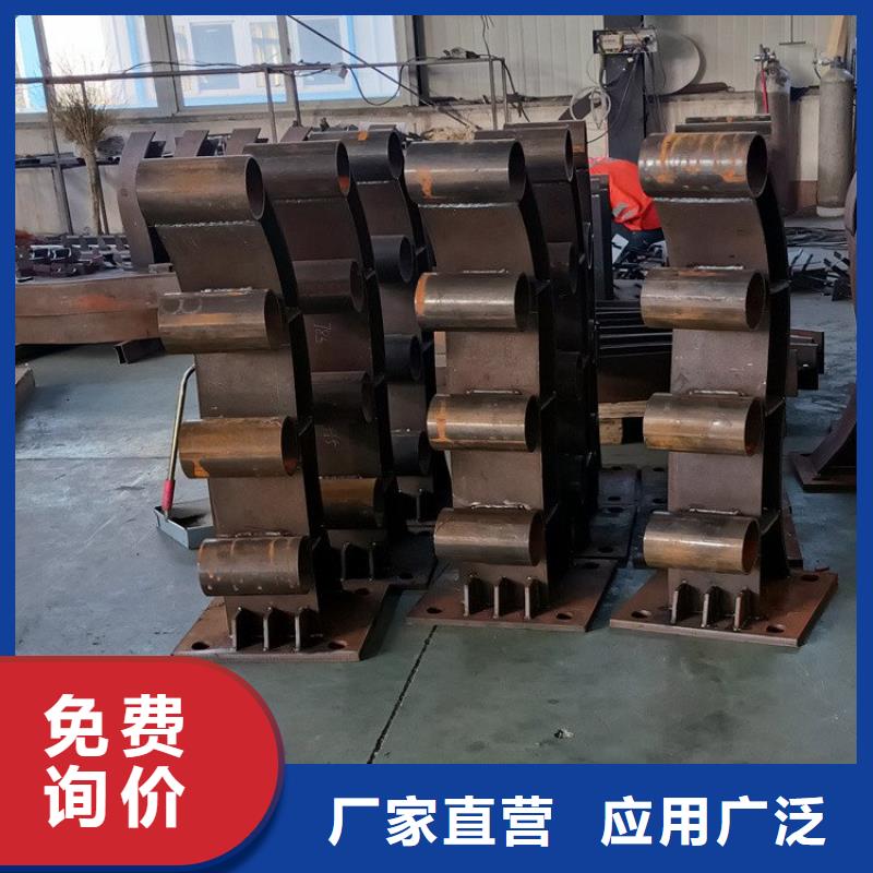 桥梁护栏立柱河道护栏工艺层层把关