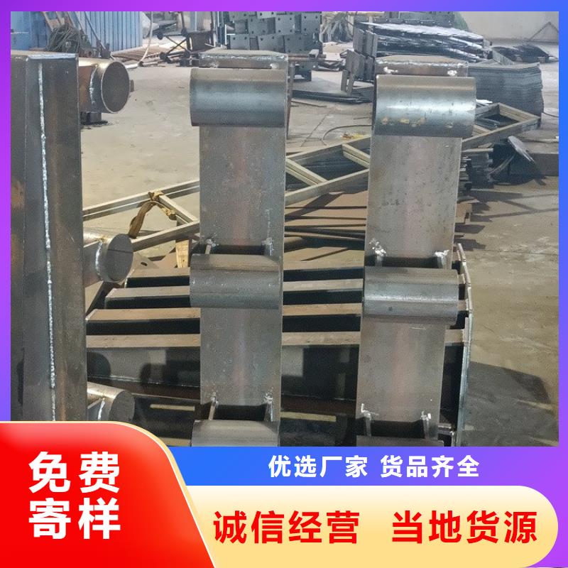桥梁护栏立柱防撞护栏经久耐用