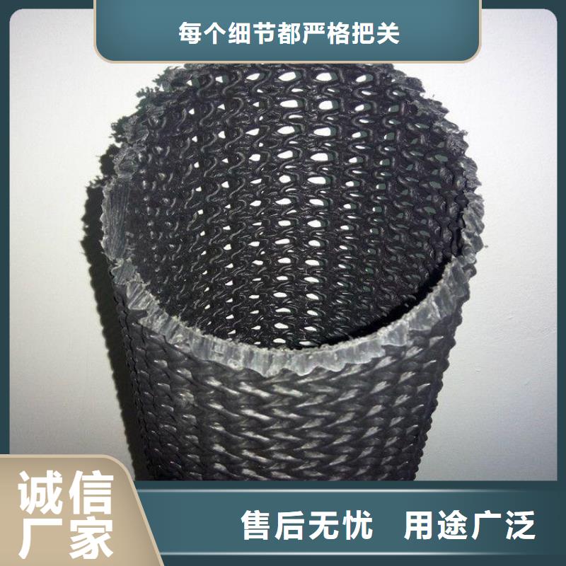 硬式透水管HDPE土工膜厂家案例