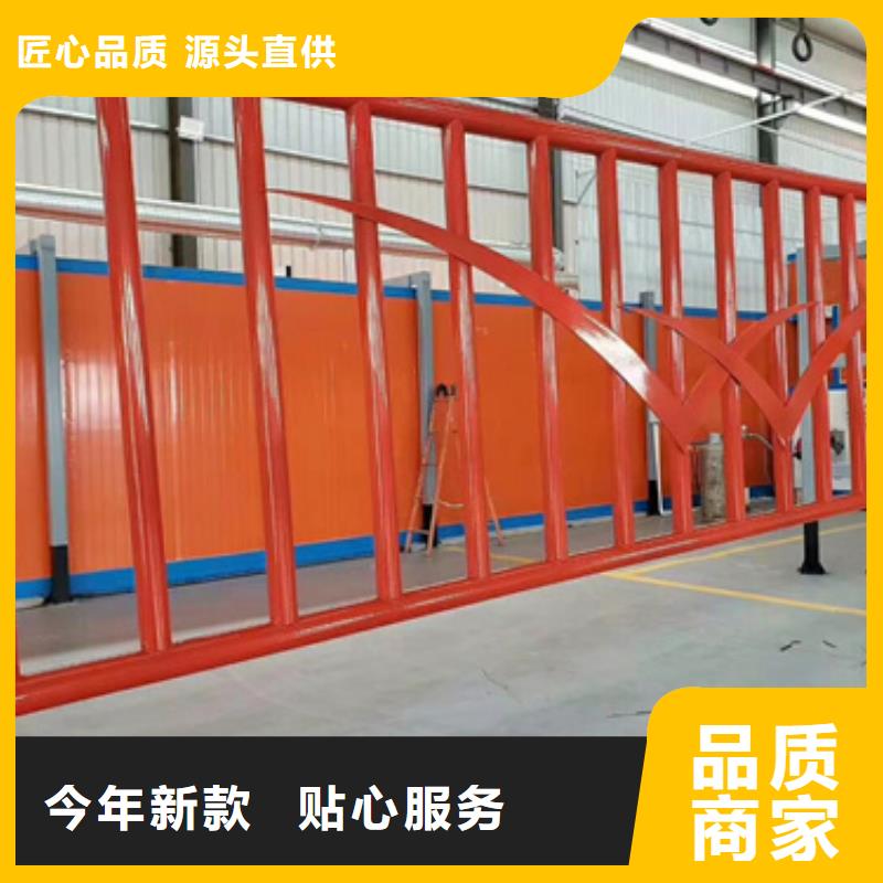 不锈钢复合管护栏_河道防撞栏杆厂家直销大量现货