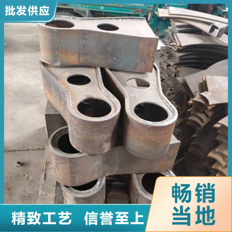 【护栏立柱不锈钢复合管护栏厂家定制定做】
