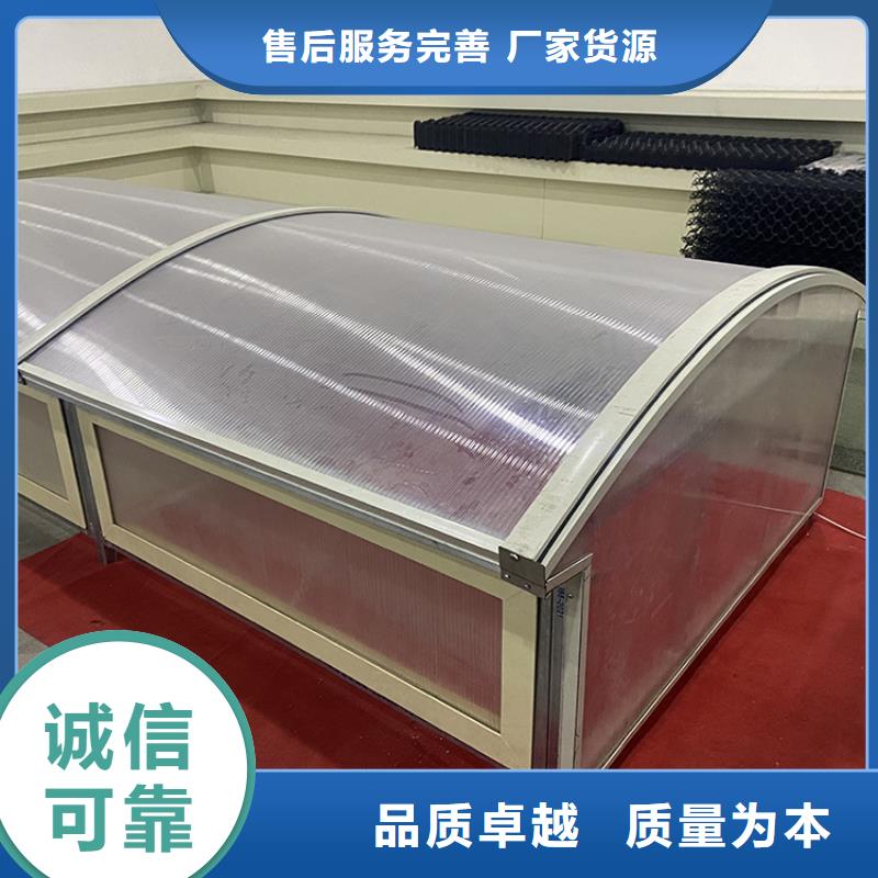 一字型电动采光排烟天窗来厂考察