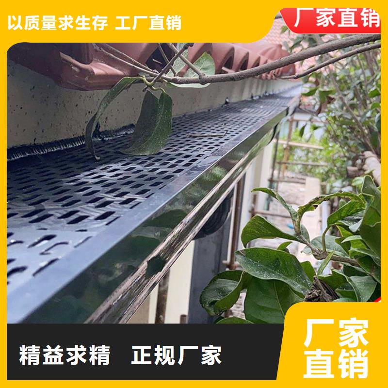彩钢100*130雨水管安装
