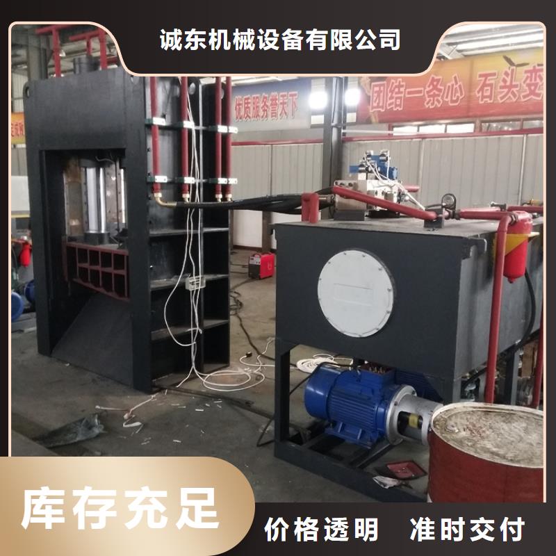 龙门剪卧式金属压块机厂家案例