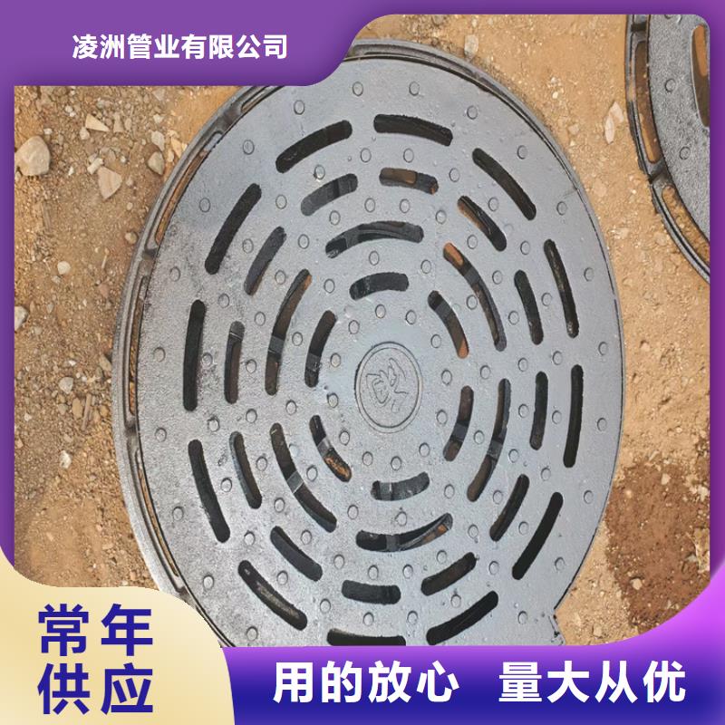 球墨铸铁井盖DN100柔性铸铁排污管质检严格