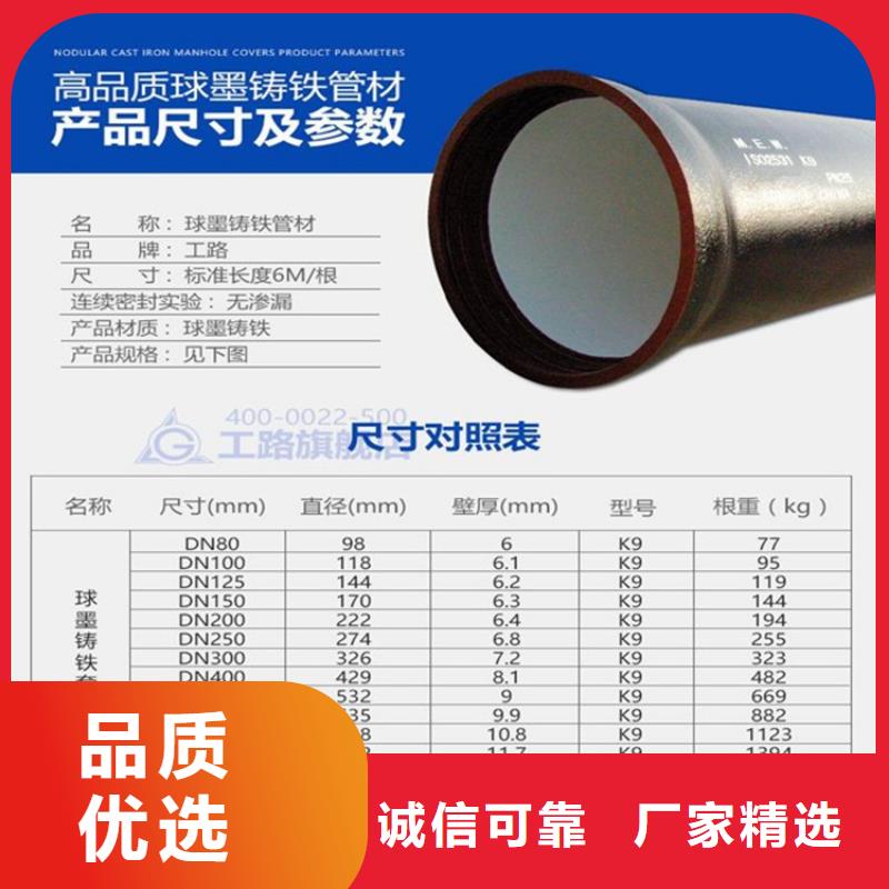 球墨铸铁管重型800防沉降井盖精工打造
