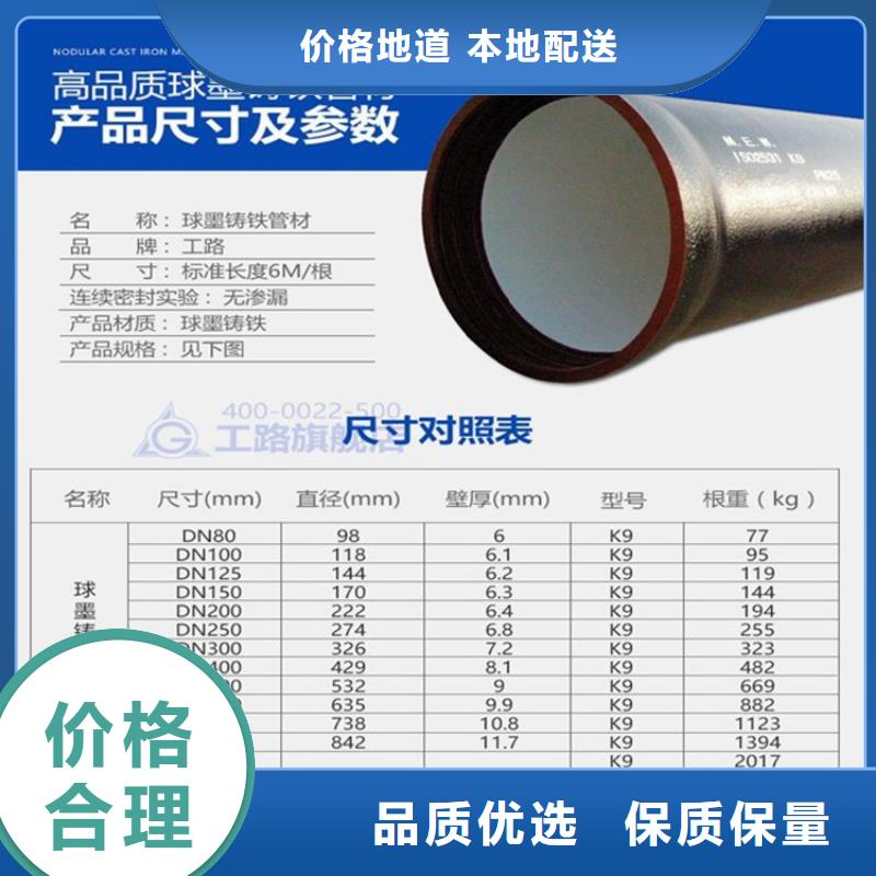 球墨铸铁管可调式井盖出货及时