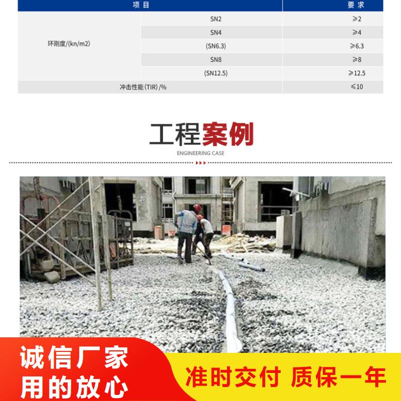 双壁波纹管壁厚报价厂家