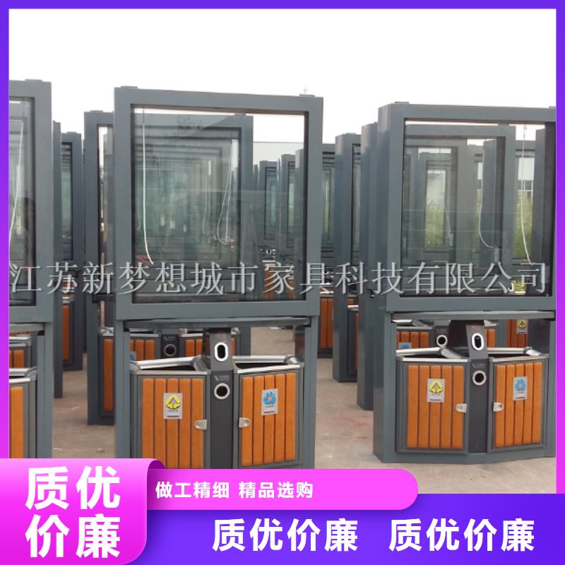 广告垃圾箱智能候车亭质检合格出厂