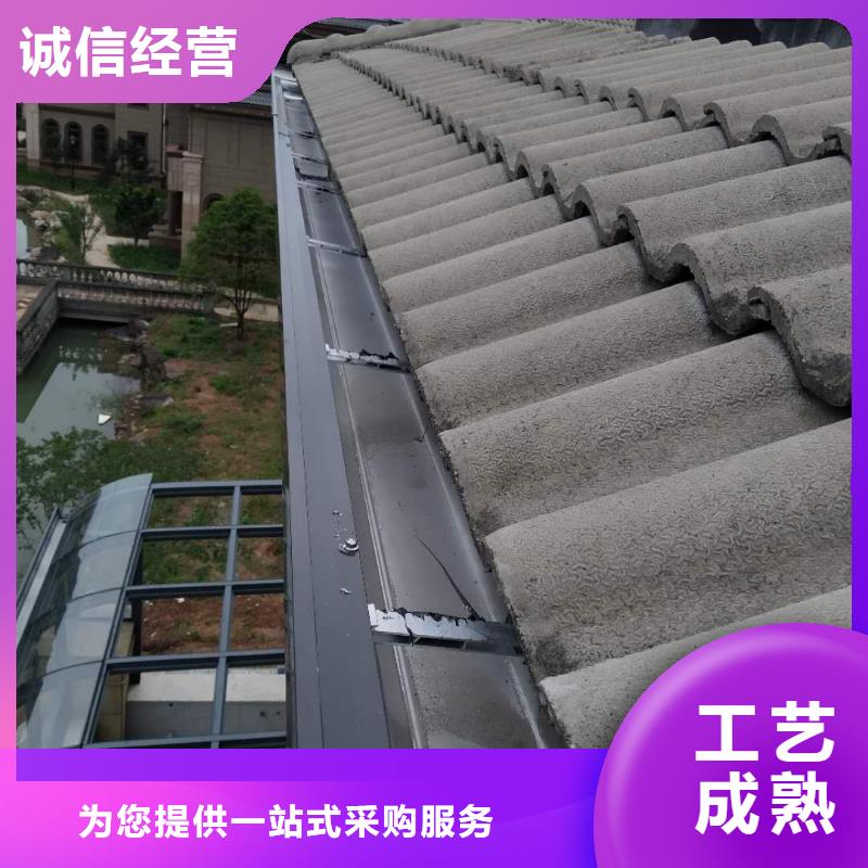 【天沟别墅屋檐排水雨链设计制造销售服务一体】