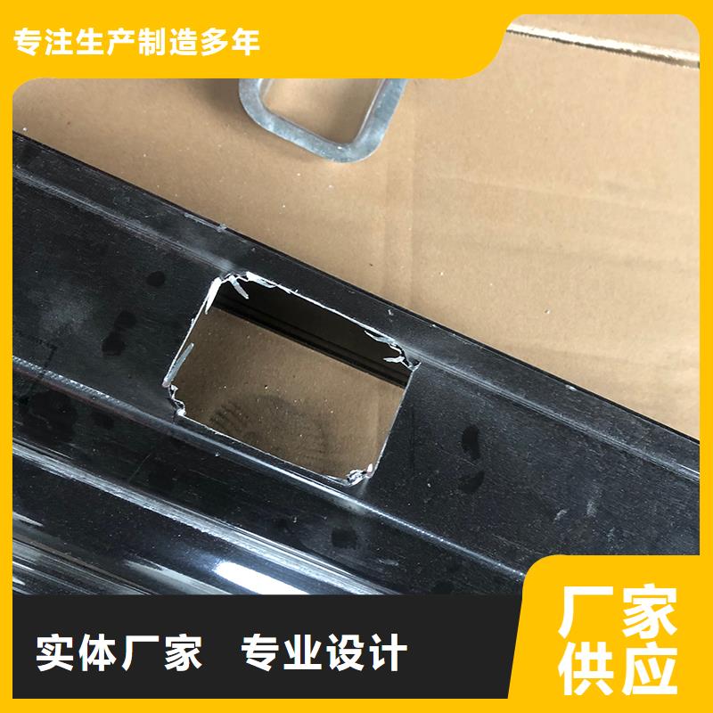 成品天沟铝合金方形雨水管生产加工