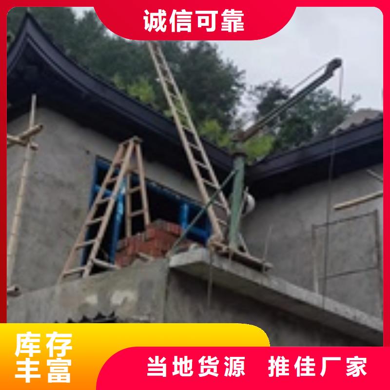 铝代木古建古铜色回廊建筑品牌企业