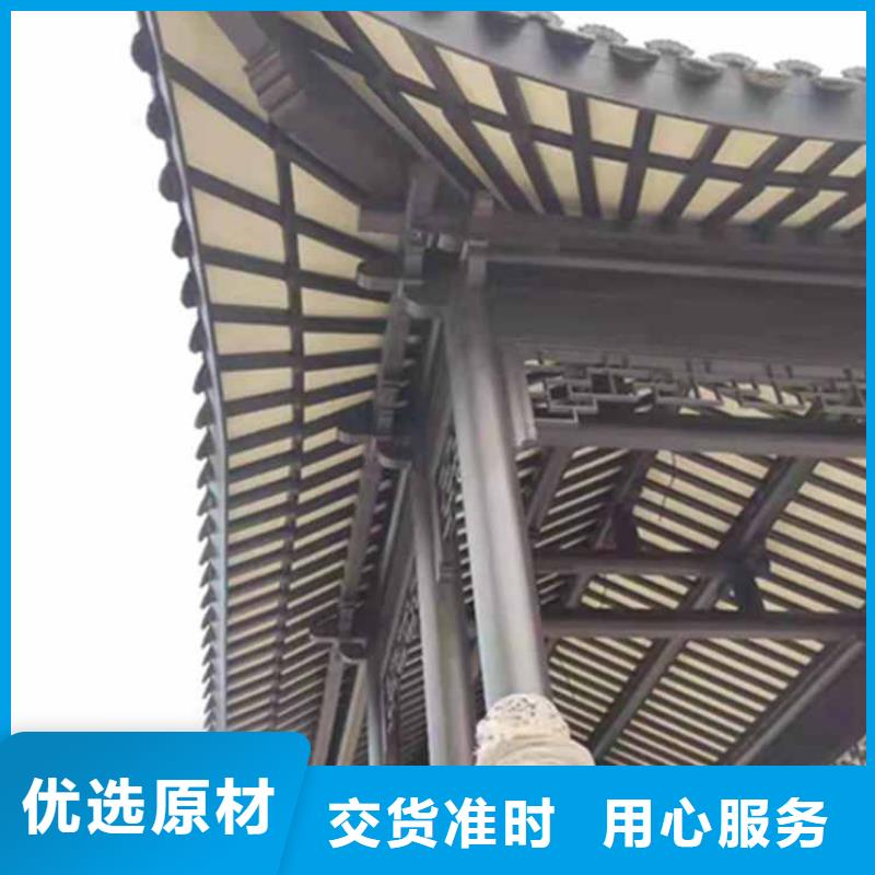 古建亭廊古建铝代木商家直供