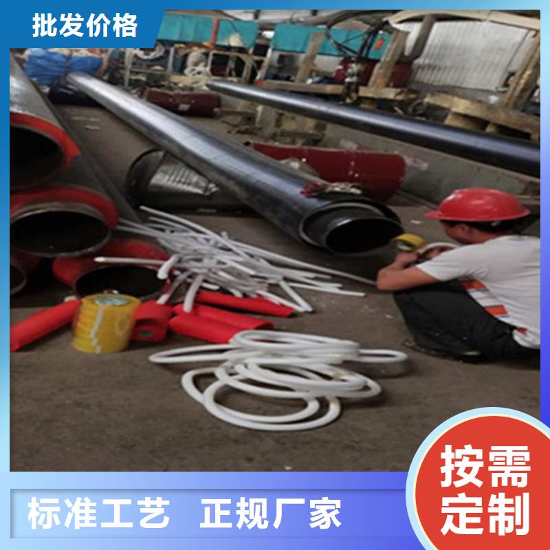 钢套钢保温管_聚氨酯保温钢管厂家质检合格发货