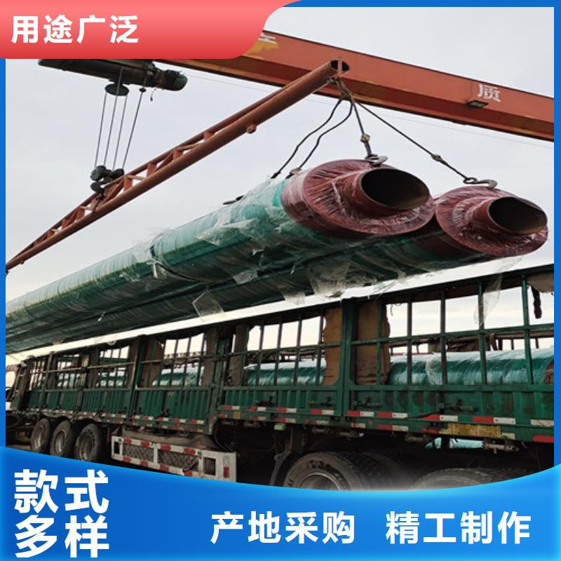 钢套钢直埋保温管,聚氨酯保温钢管厂出厂严格质检