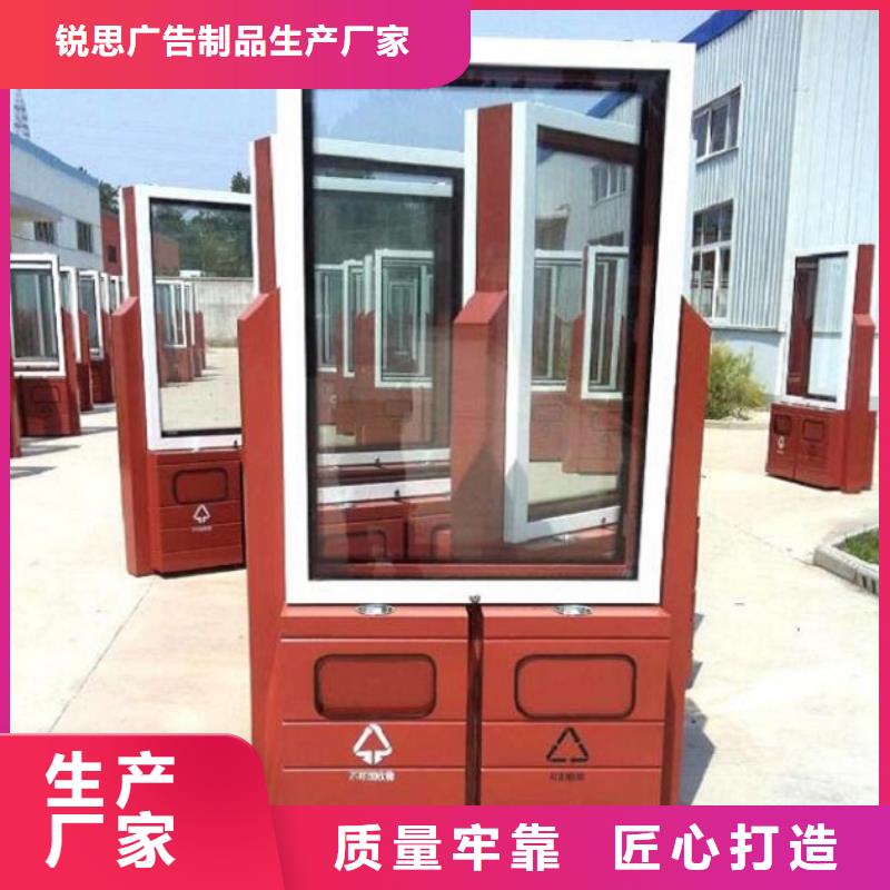 广告垃圾箱不锈钢公交站台源头工厂