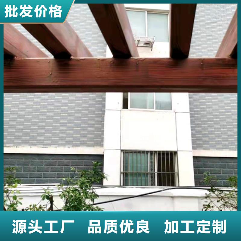 仿古园林建筑木纹漆厂家施工