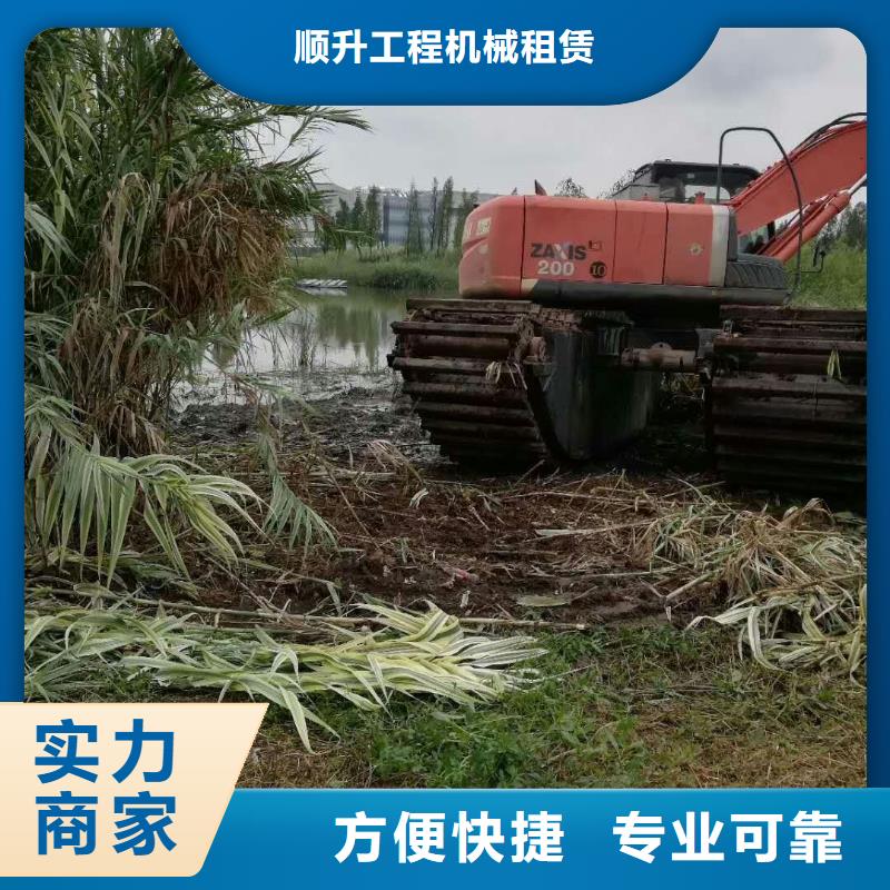 
水陆两用挖机租赁查询