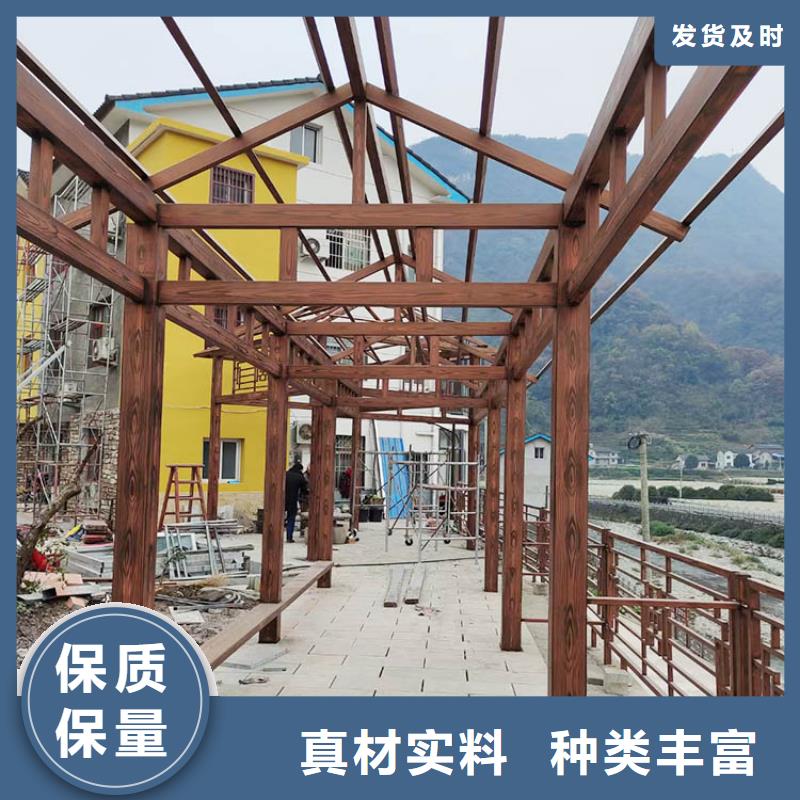 仿古园林建筑木纹漆厂家施工支持定制