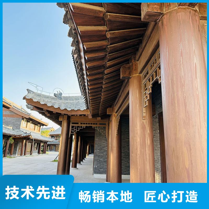 仿古园林建筑木纹漆厂家施工