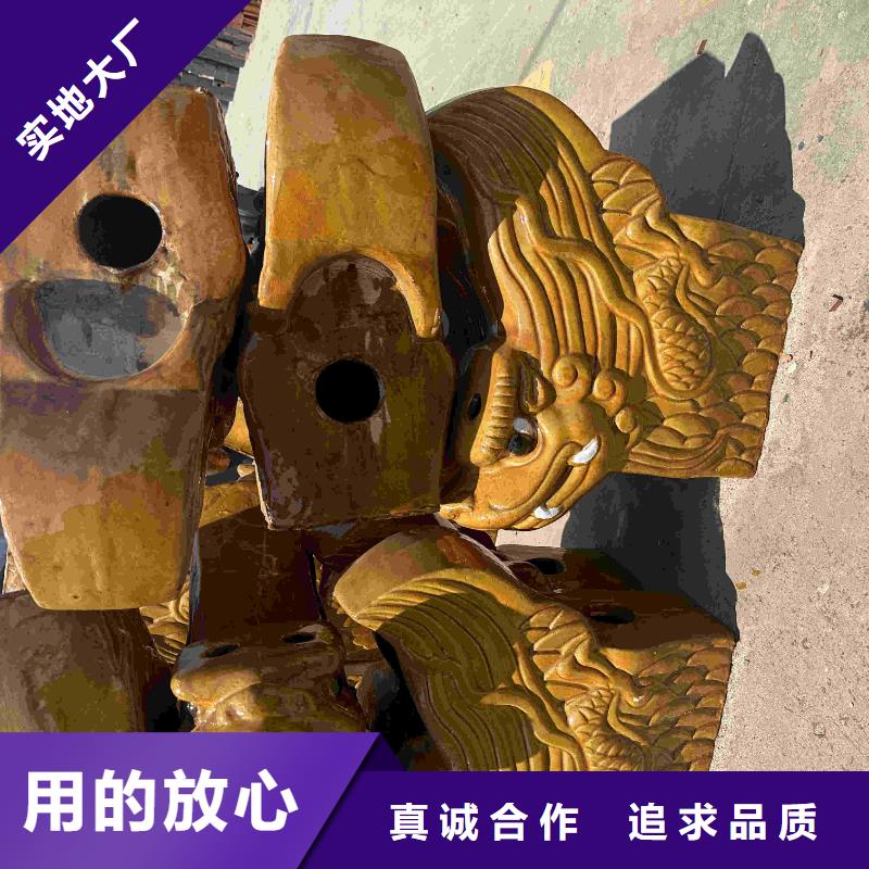 仿古翘脚 古建屋顶瓦片现货充裕