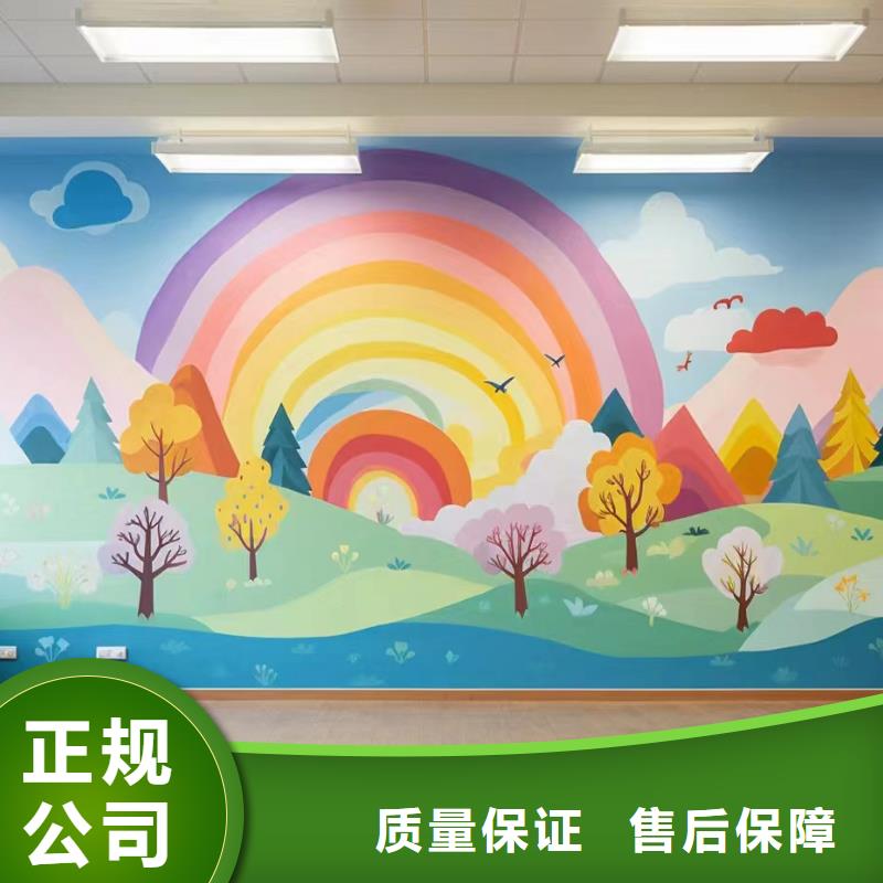 架空层彩绘手绘墙绘画公司