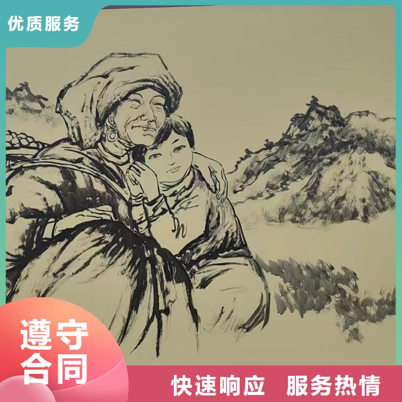 水泥浮雕壁画彩绘手绘团队