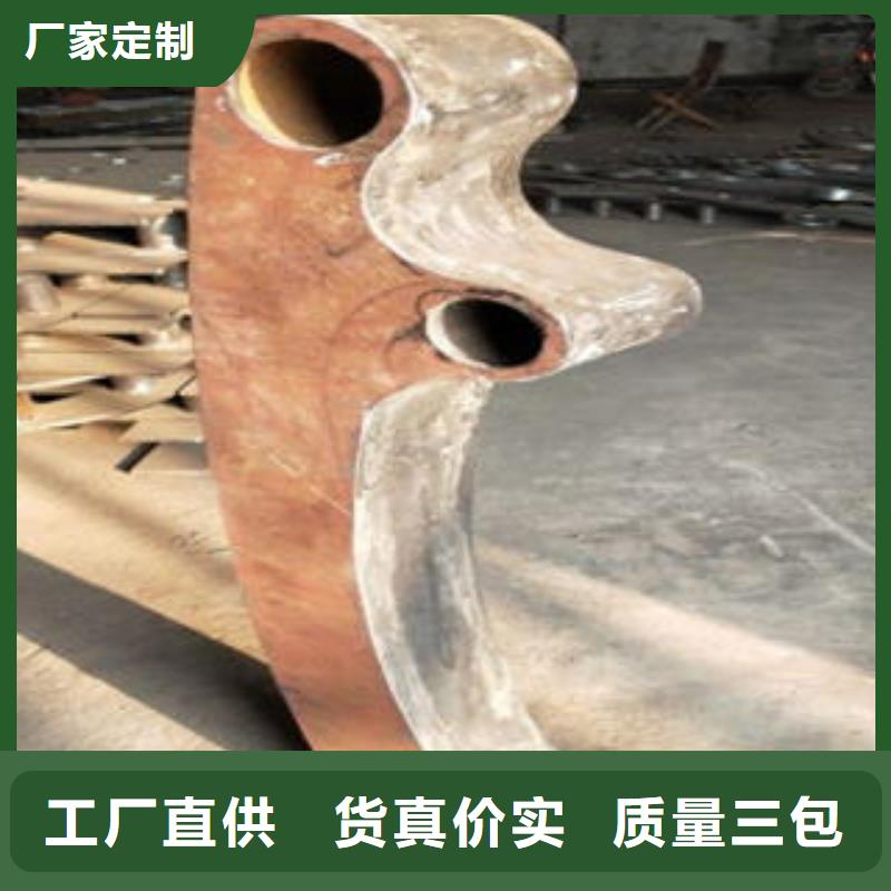 道路隔离栏杆201不锈钢复合管护栏厂家厂家采购