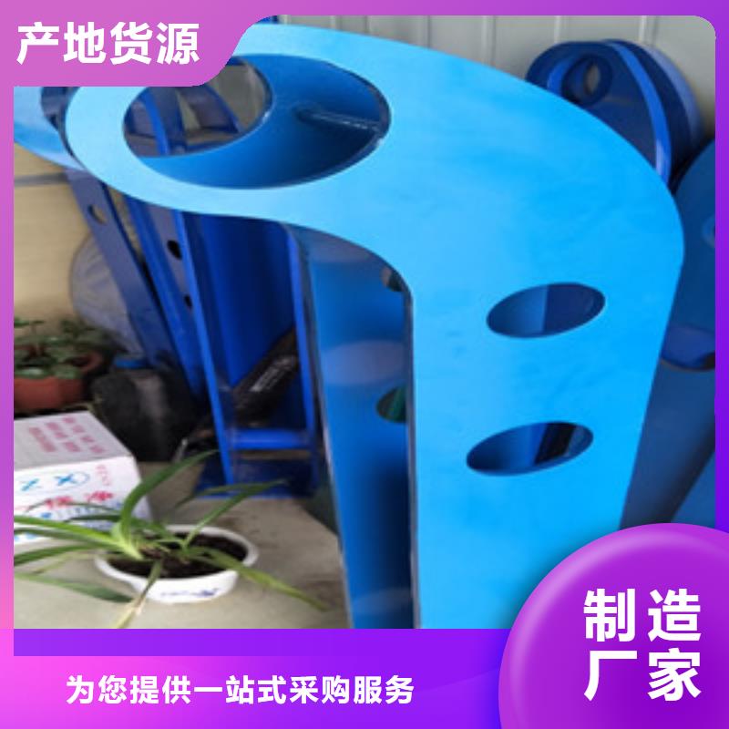桥梁护栏立柱【不锈钢复合管】品质优选
