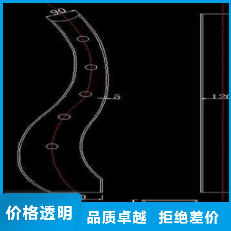 【桥梁护栏立柱】镀锌喷塑钢板立柱省心又省钱