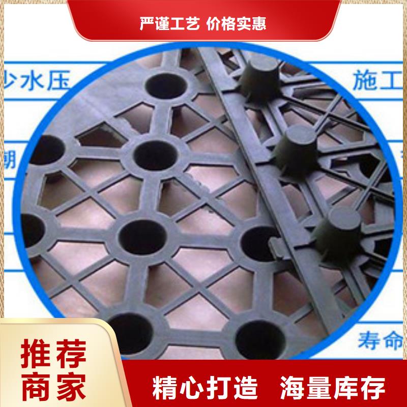 塑料排水板钢塑土工格栅质优价保