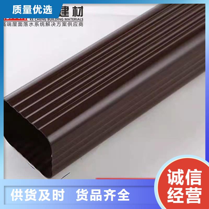 铝合金成品天沟方形雨水管细节严格凸显品质