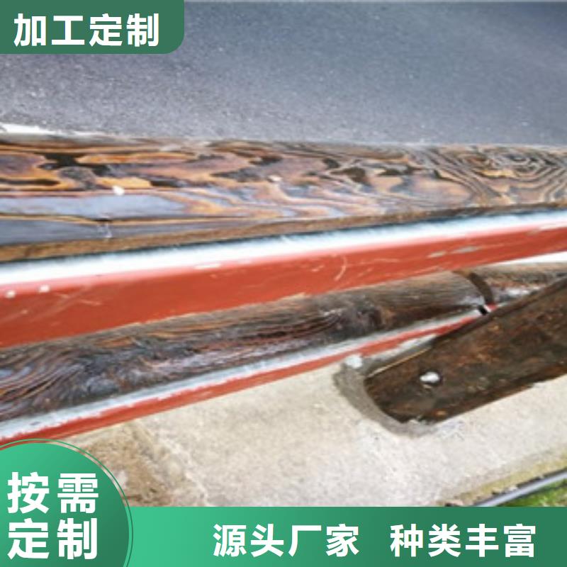钢背木护栏_桥梁灯光护栏适用场景