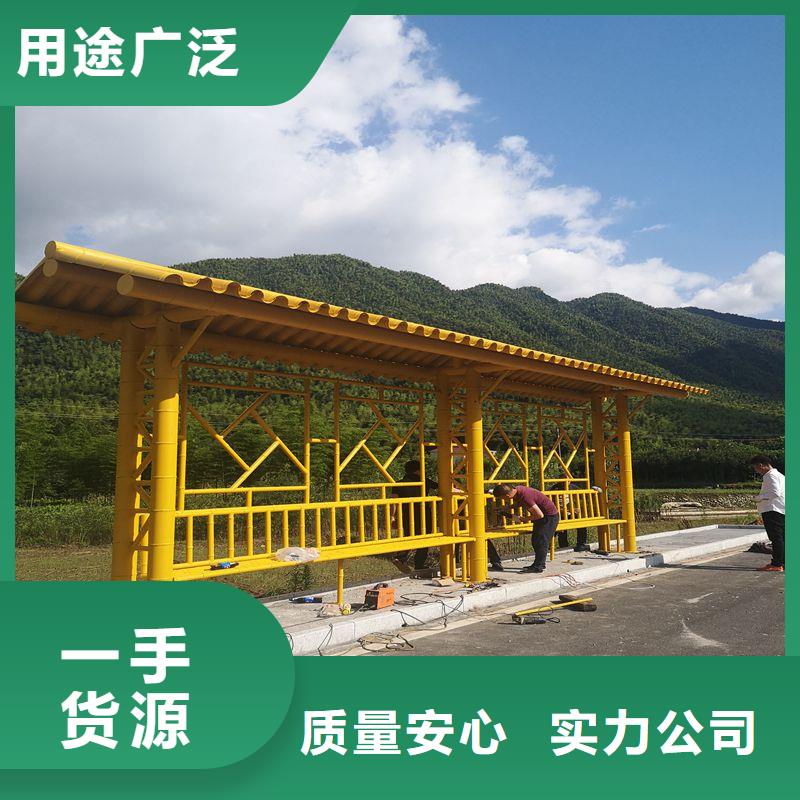 现代公交站台通过检测款式多样