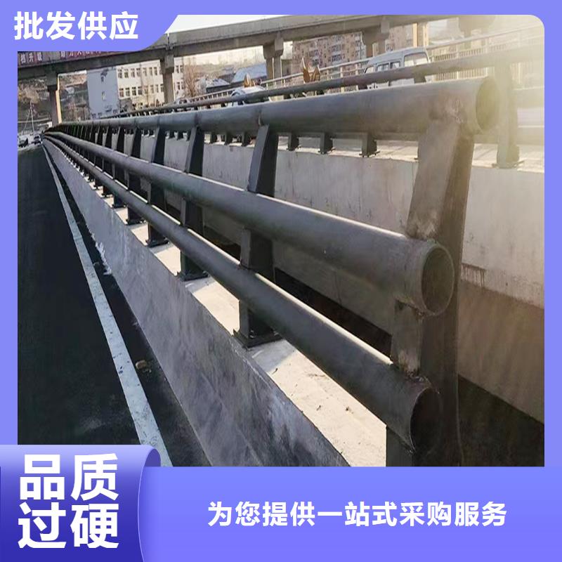 Q355B桥梁景观栏杆安装交货准时桥梁防撞护栏