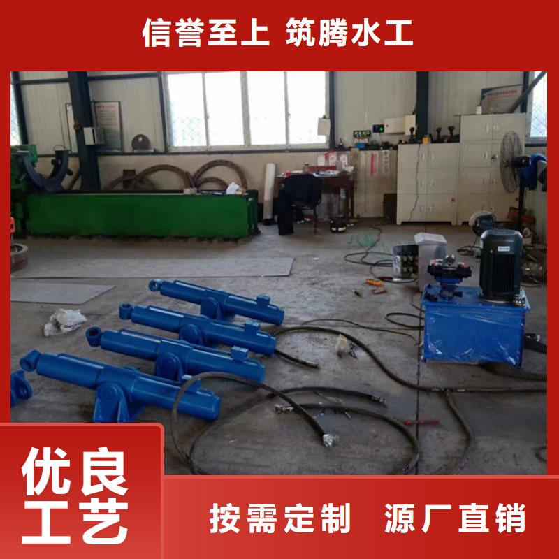 底横轴旋转液压钢坝按需